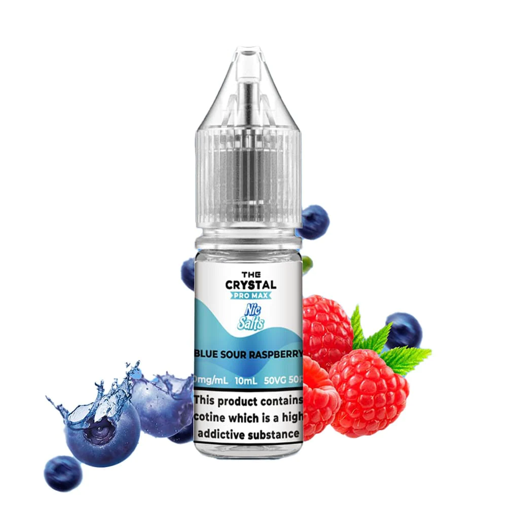 The Crystal Pro Max Nic Salts Ml Blueberry Sour Raspberry Vape And Go