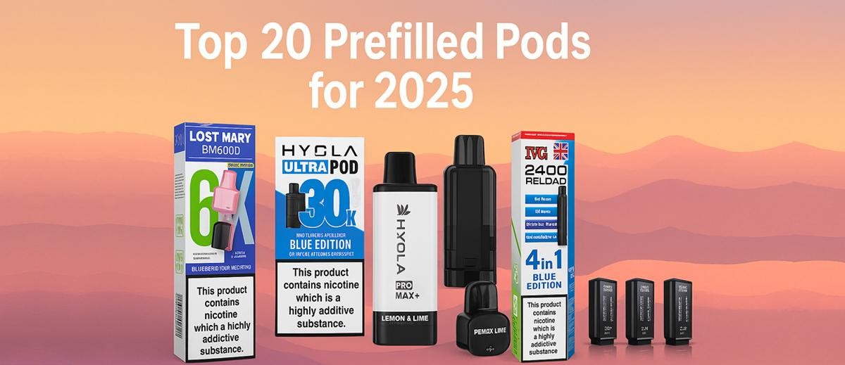 Top 20 Prefilled Pods for 2025 