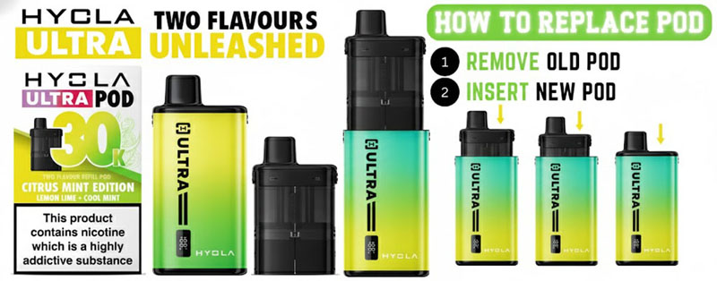 hycla ultra vape refill Swap 2 stop · LiveWell Dorset main image 0