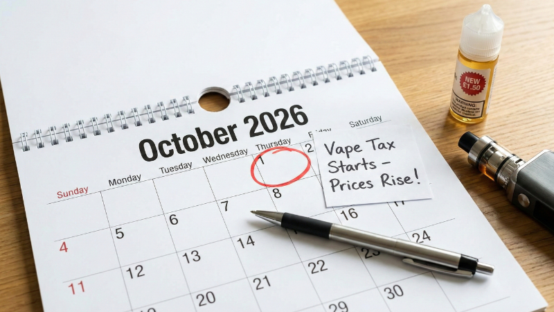 2026 UK Vape Tax