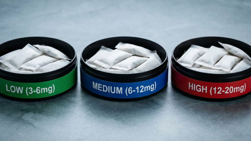 Nic Pouches Strength Spectrum