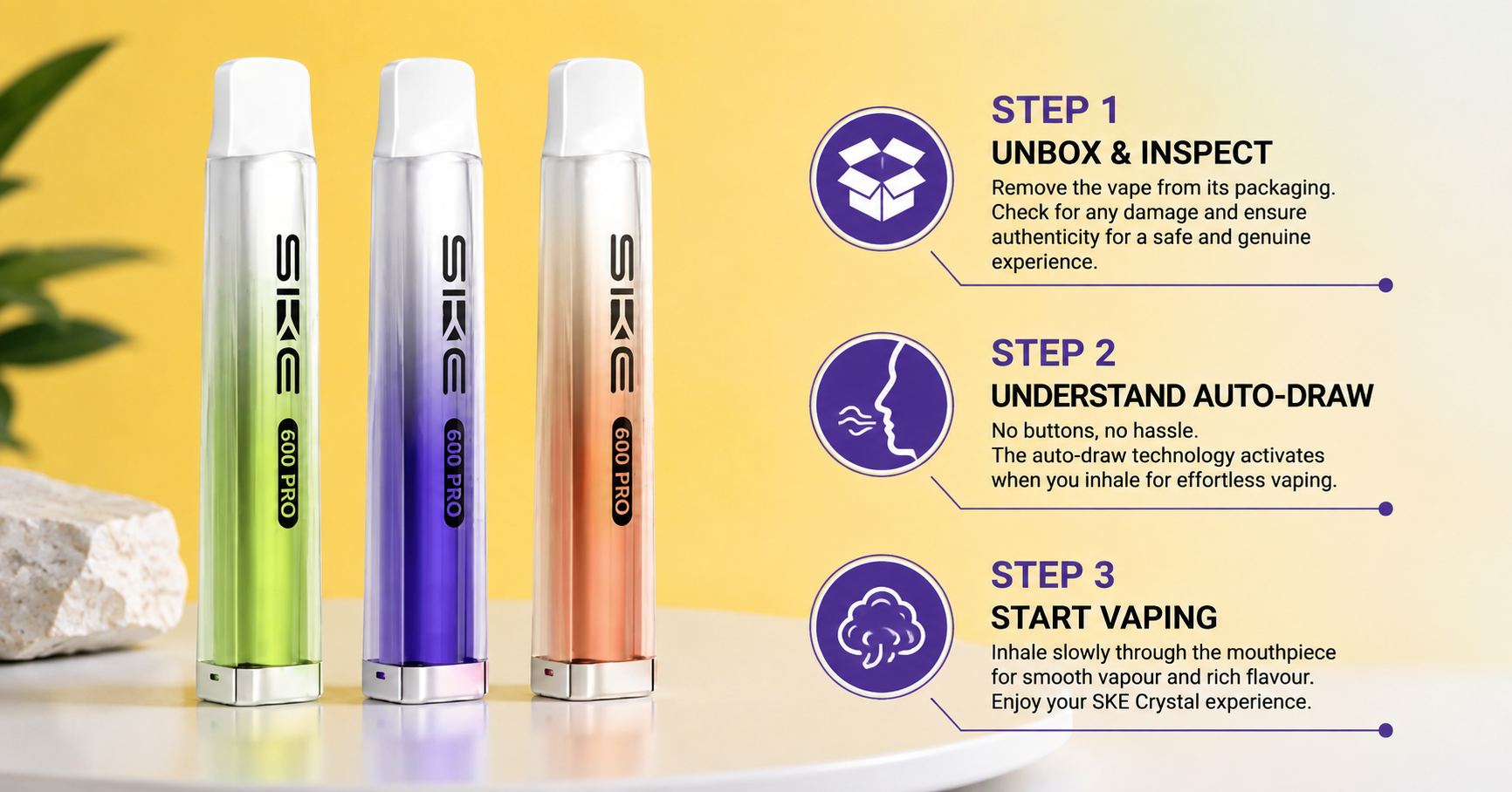 Start Vaping with Your SKE Crystal