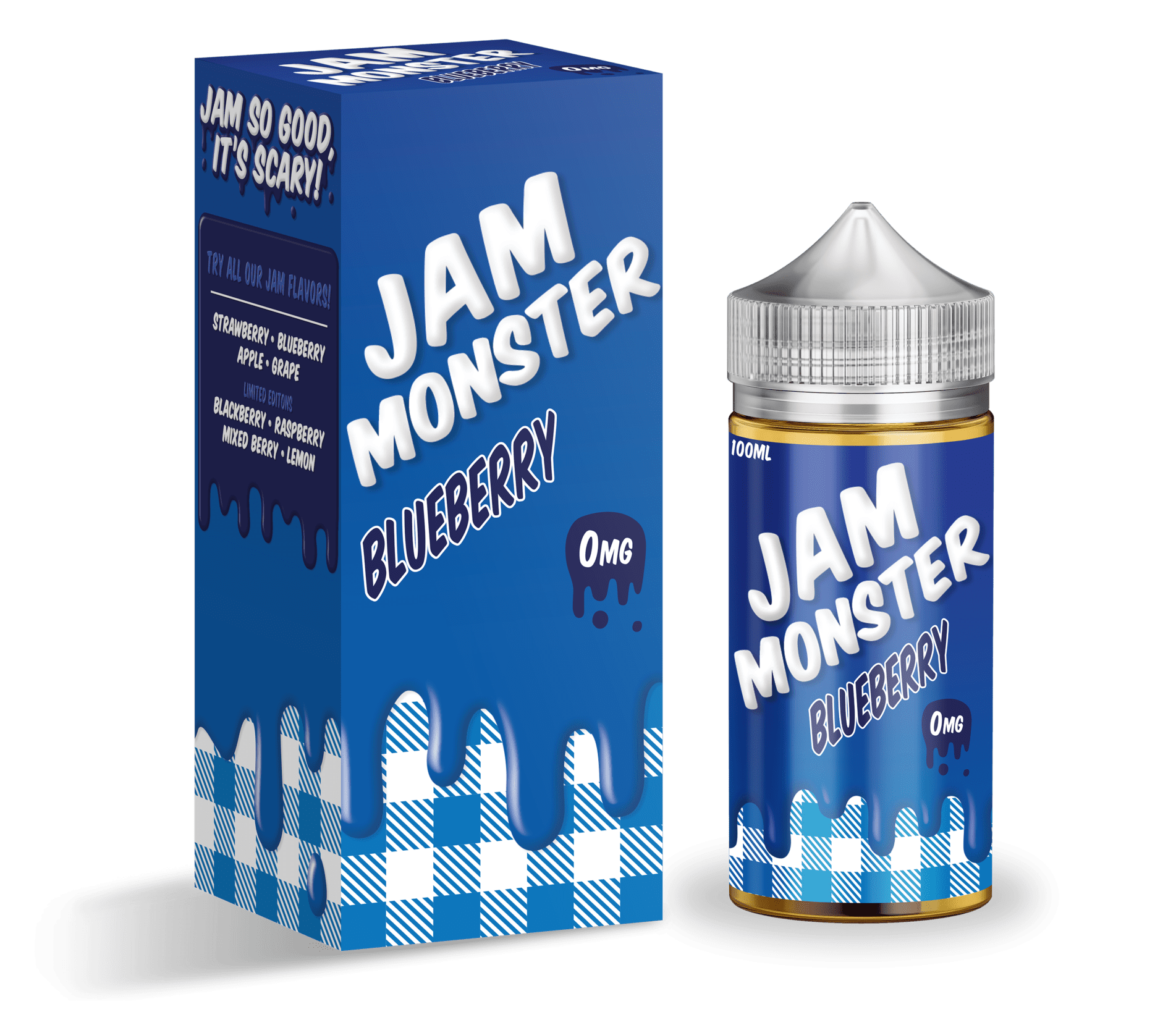 Jam Monster E Liquid - Blueberry - 100ml
