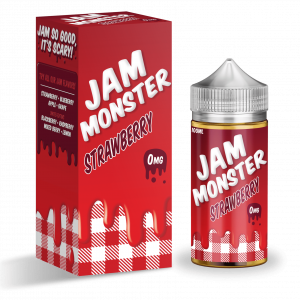 Jam Monster E Liquid - Strawberry - 100ml