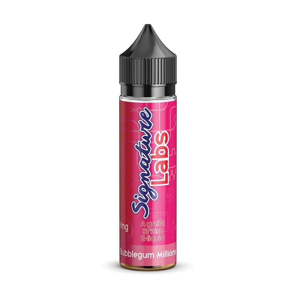 Bubblegum Millions Shortfill E-Liquid by Signature Labs 50ml