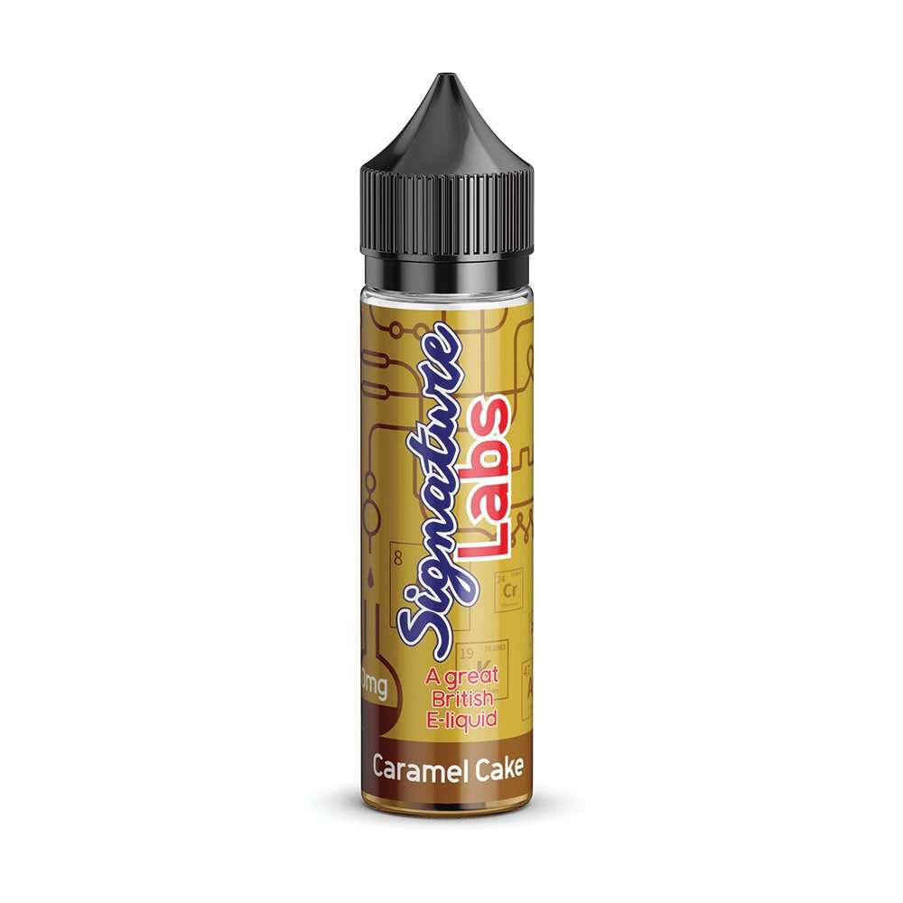 Caramel Cake Shortfill E-Liquid by Signature Labs 50ml