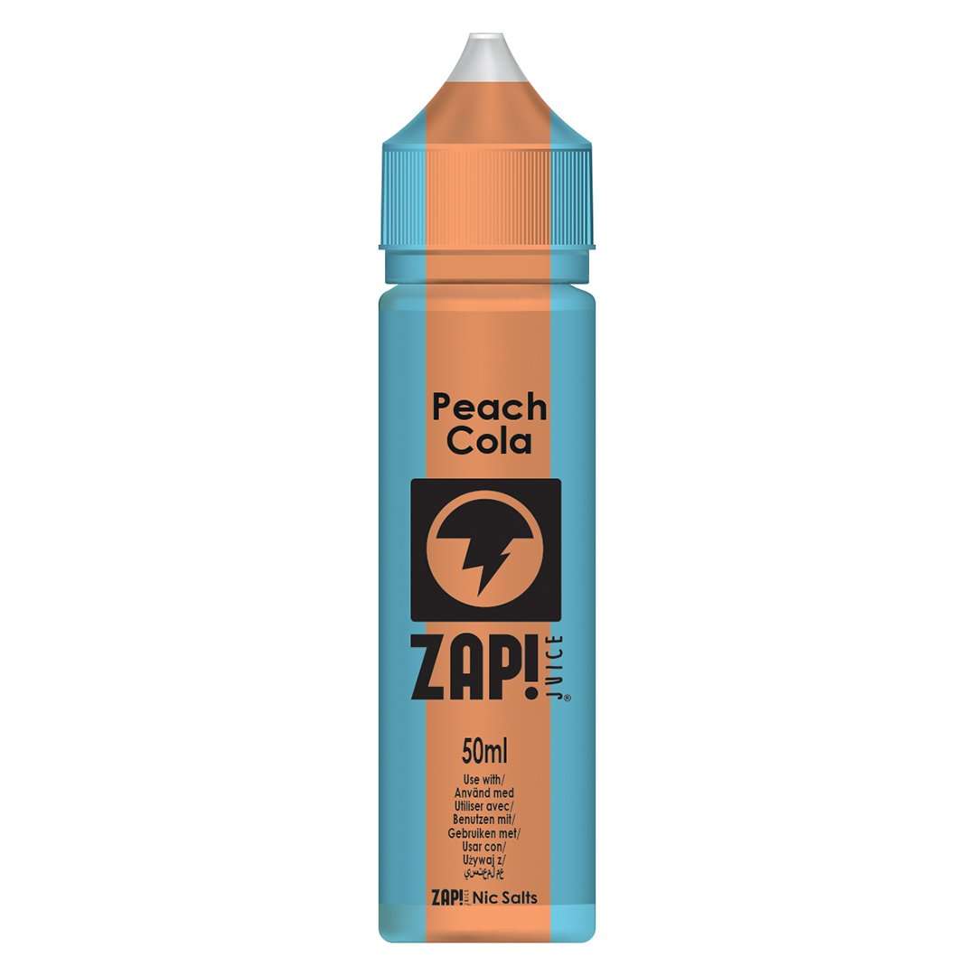 Peach Cola Shortfill E-Liquid by ZAP! Juice 50ml