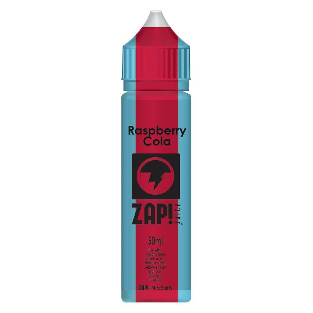 Raspberry Cola Shortfill E-Liquid by ZAP! Juice 50ml