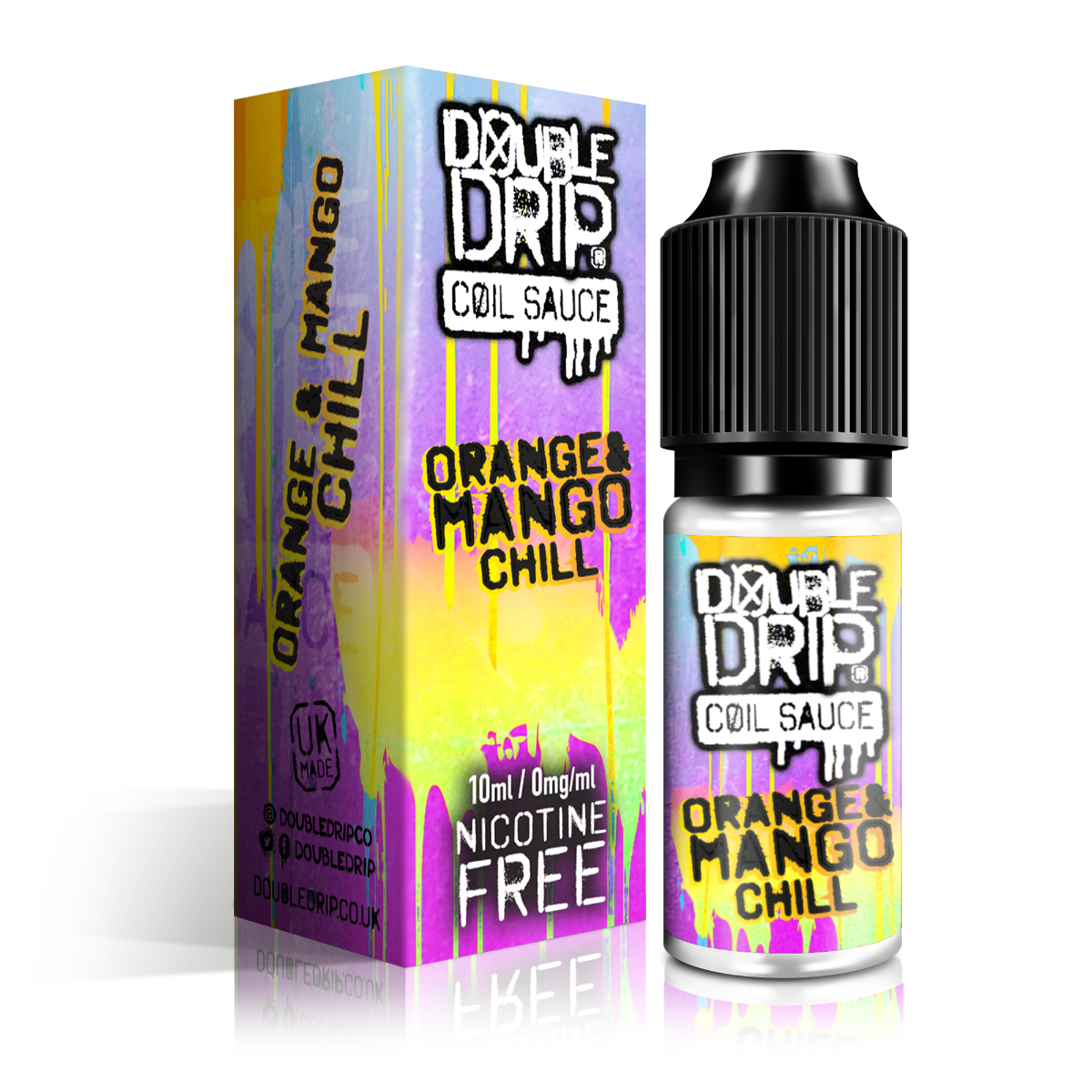 Double Drip E Liquid - Orange & Mango Chill - 10ml