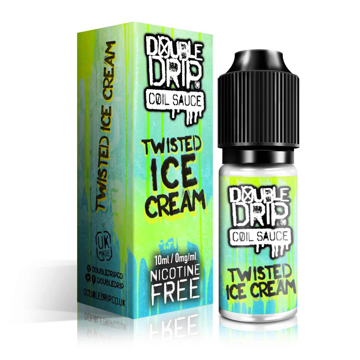 Double Drip E Liquid - Twisted Ice cream - 10ml