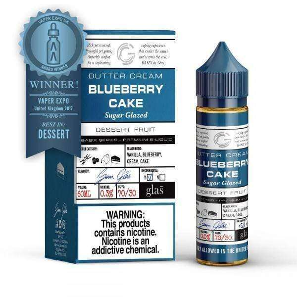 Blueberry Cake Shortfill E-Liquid by Glas Basix 50ml