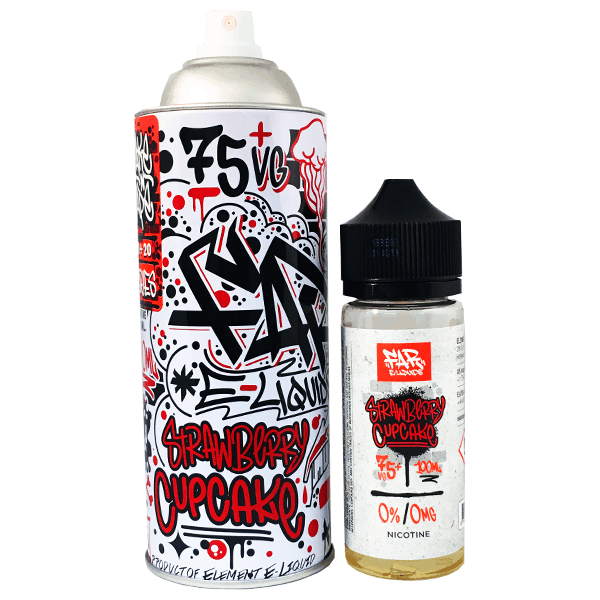 Far by Element Far E Liquid Strawberry Cupcake 100ml Vape and Go