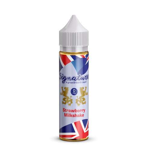 Strawberry Milkshake Shortfill E-Liquid by Signature 50ml