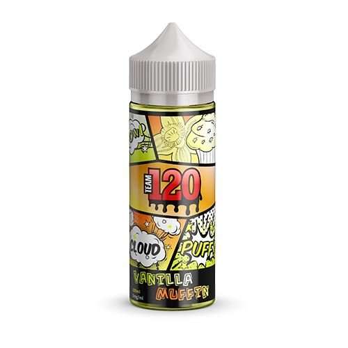 Team 120 E Liquid - Vanilla Muffin - 100ml