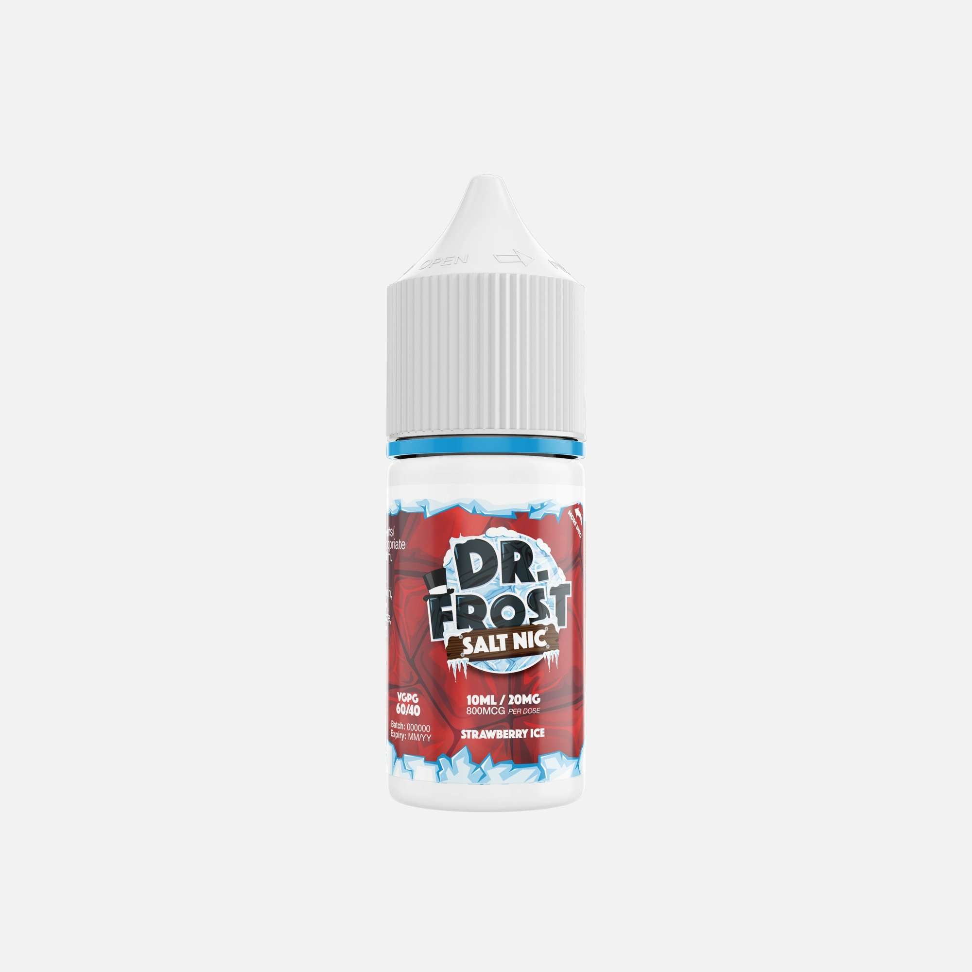  Strawberry Ice Nic Salt E-Liquid by Dr Frost 10ml 