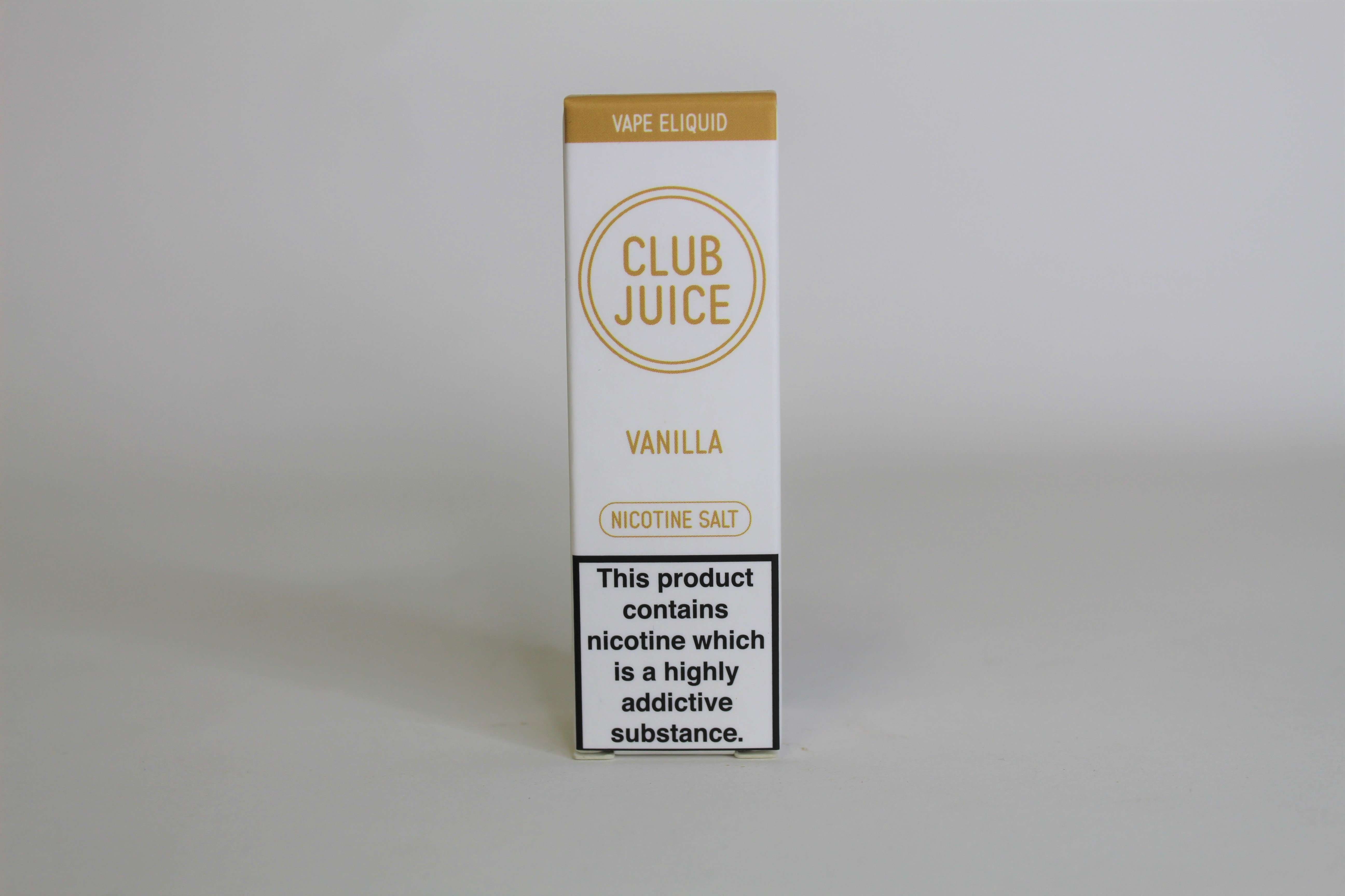 Club Juice Nic Salt - Vanilla - 10ml