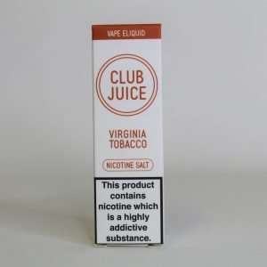 Club Juice Nic Salt - Virginia Tobacco - 10ml