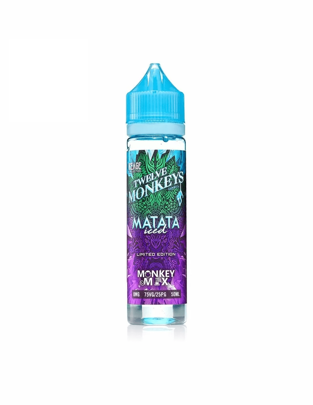 Twelve Monkeys E Liquid - Matata Iced - 50ml-(Expired 06/2022 )