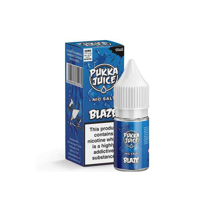 Blaze Nic Salt E-Liquid by Pukka Juice 10ml