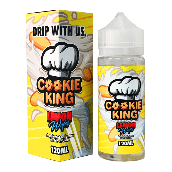 Cookie King E Liquid - Lemon Wafer - 100ml