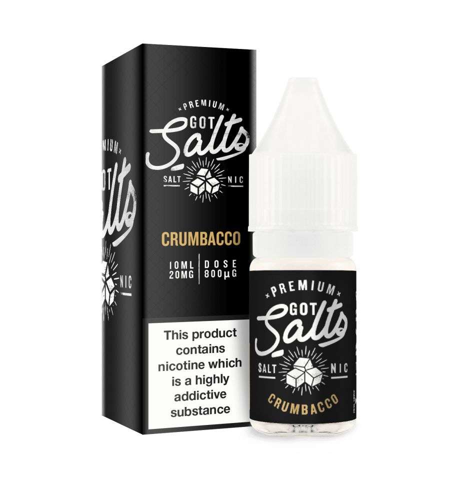  Crumbacco Nic Salt E-Liquid by Got Salts 10ml 