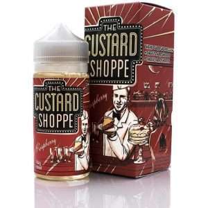 The Custard Shoppe E Liquid - Raspberry - 100ml