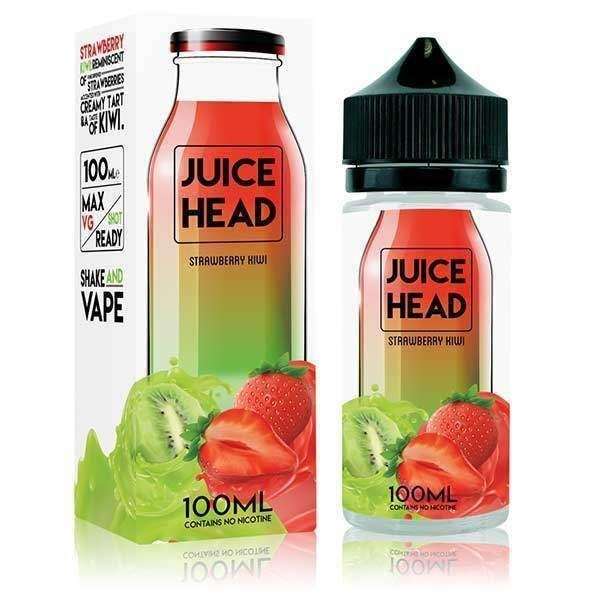  Juice Head E Liquid - Strawberry Kiwi - 100ml 