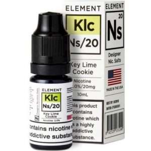 Key Lime Cookie Nic Salt E-Liquid by Element NS10 & NS20 10ml
