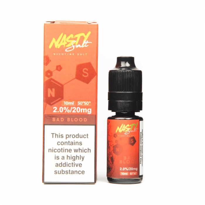 Bad Blood Nic Salt E-Liquid by Nasty Juice 10ml