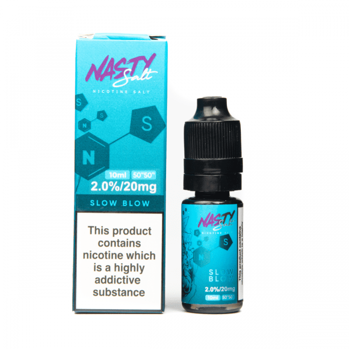 Slow Blow Nic Salt E-Liquid by Nasty Juice 10ml