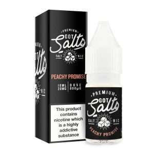 Peachy Promise Nic Salt E-Liquid by Got Salts 10ml