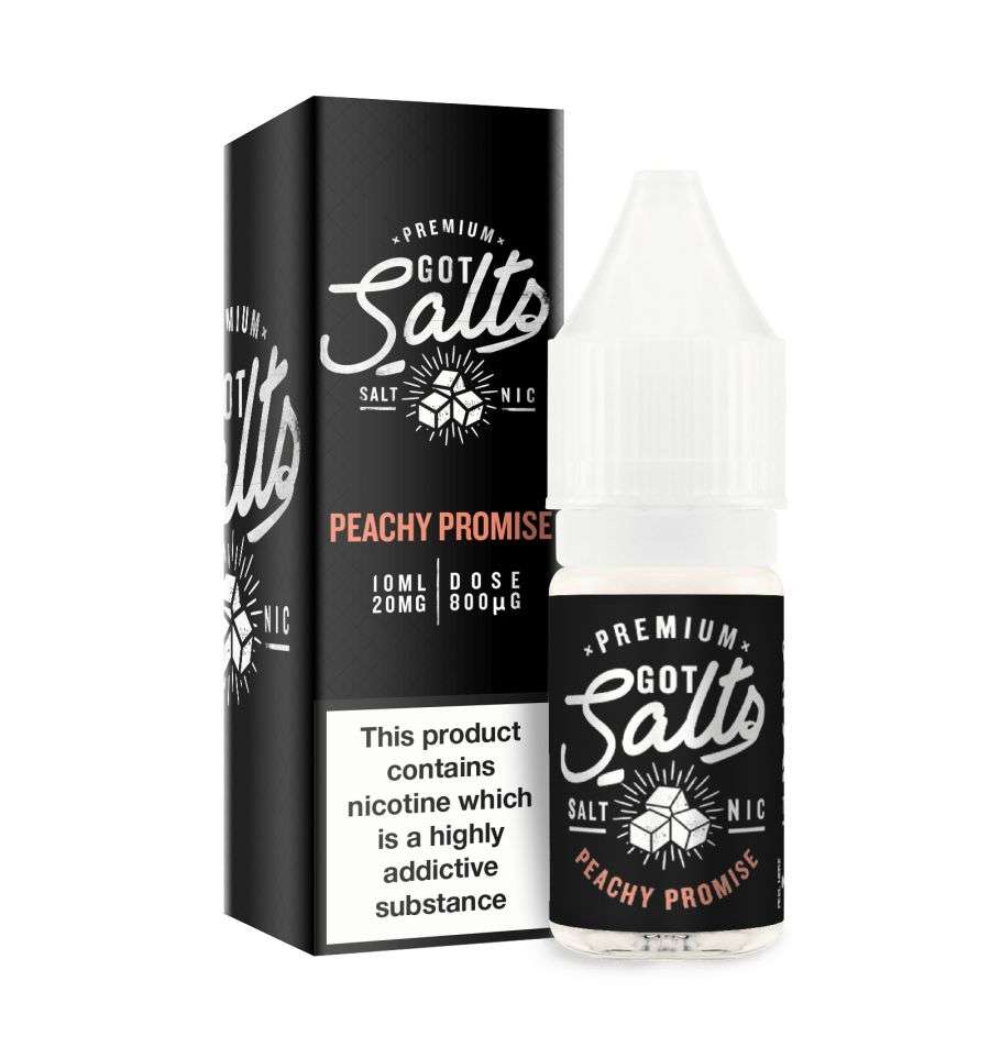  Peachy Promise Nic Salt E-Liquid by Got Salts 10ml 