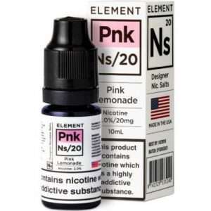 Pink Lemonade Nic Salt E-Liquid by Element NS10 & NS20 10ml