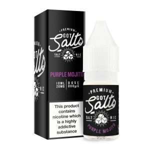 Purple Mojito Nic Salt E-Liquid by Got Salts 10ml