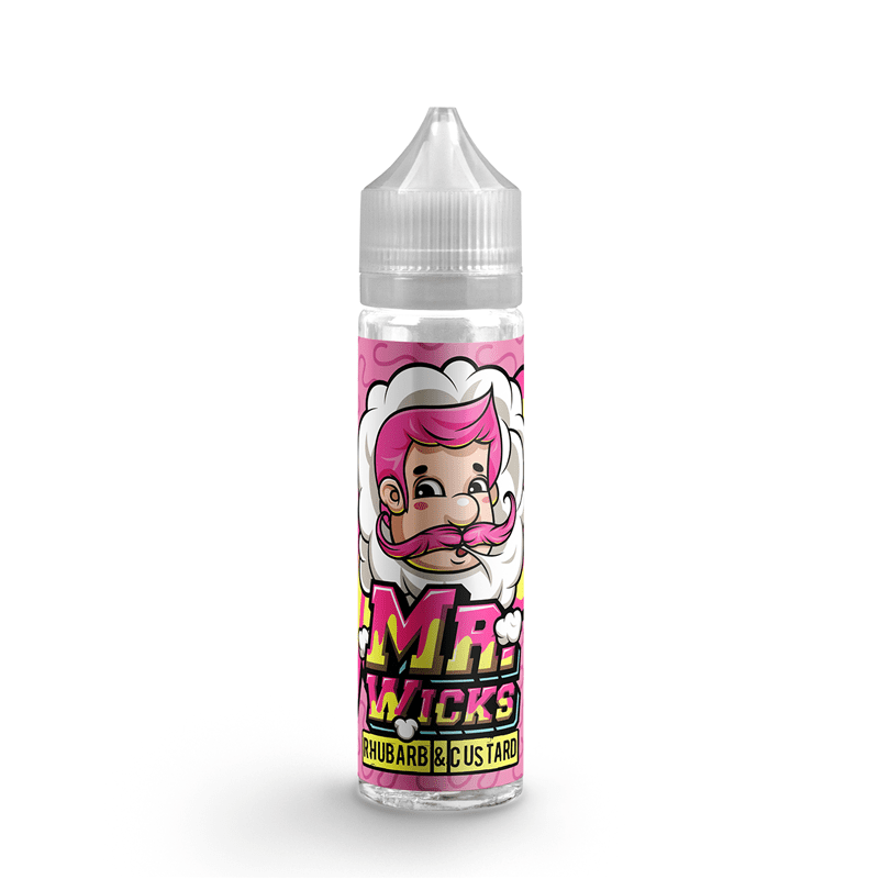 Mr Wicks E Liquid - Rhubarb & Custard - 50ml