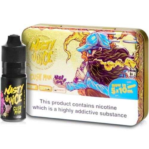 Nasty Juice E Liquid - Cush Man - 5 x 10ml