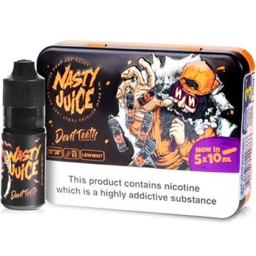 Nasty Juice E Liquid - Devil Teeth - 5 x 10ml