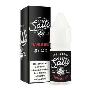 Tropical Red Nic Salt E-Liquid by Got Salts 10ml