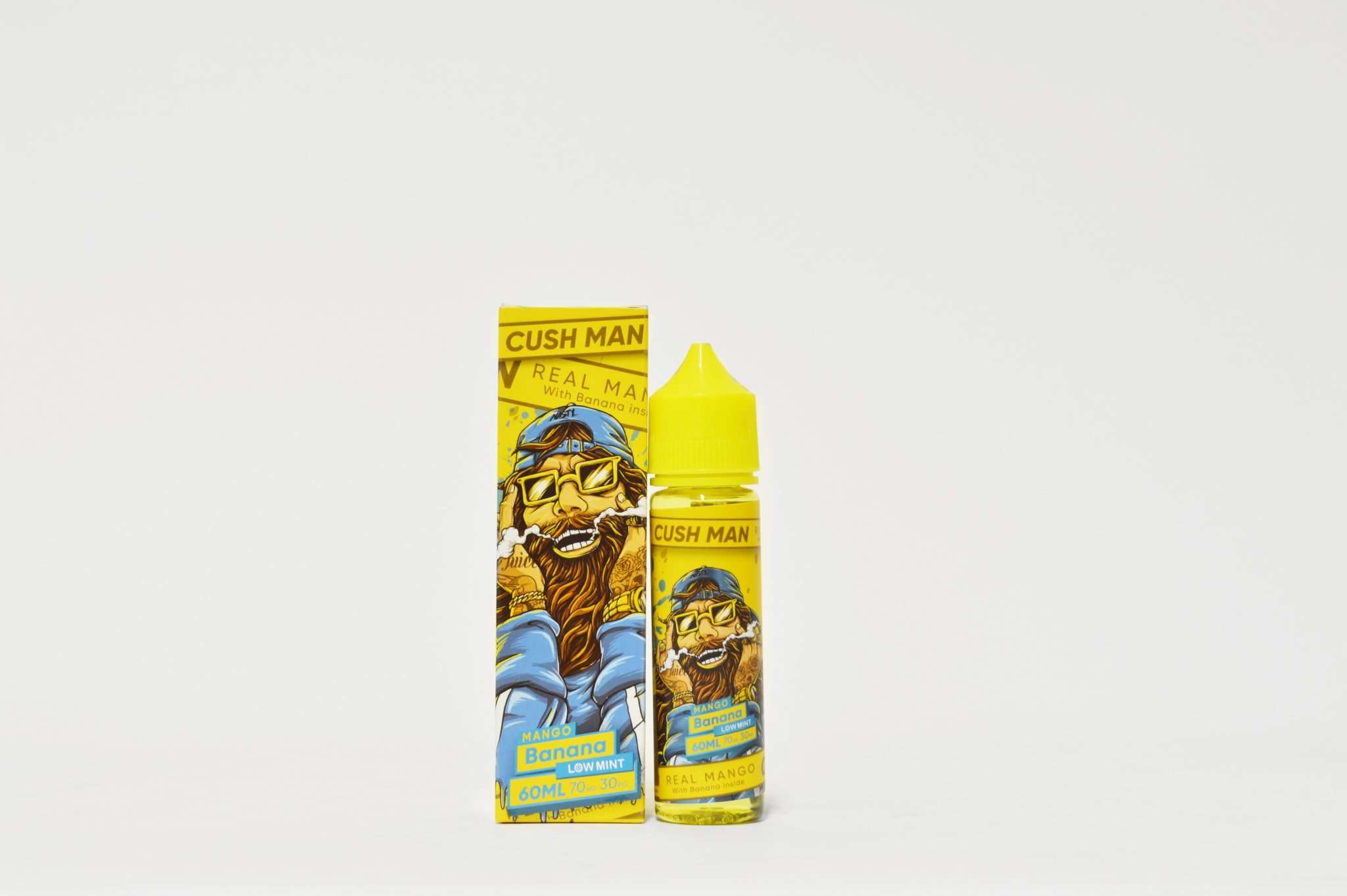 Mango Banana Cush Man Seres E-Liquid Shortfill by Nasty Juice 50ml