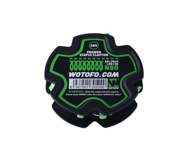 Wotofo - Wire Reels - Framed Staple Clapton (28+39x9+28+36) - 20ft