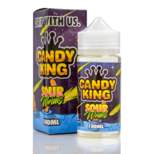 Candy King E Liquid - Sour Worms - 100ml