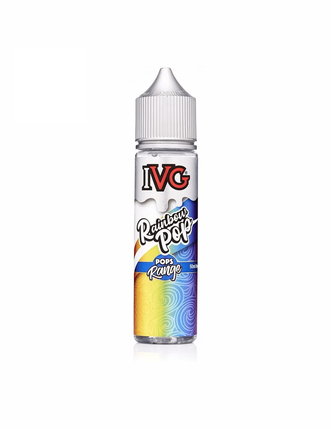 IVG Pops E Liquid - Rainbow Lollipop - 50ml