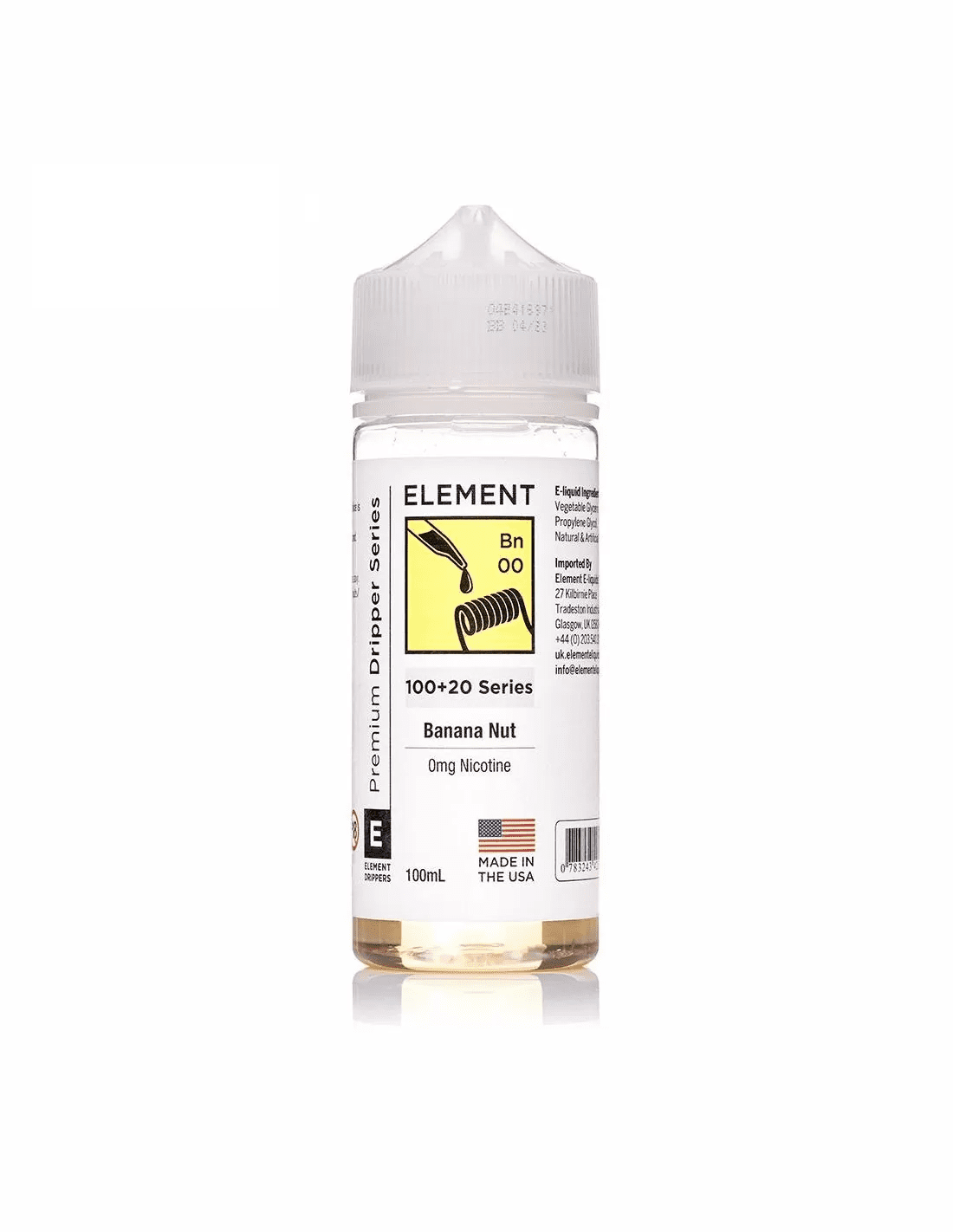 Element E Liquid - Banana Nut - 100ml