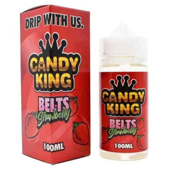 Candy King E Liquid - Belts Strawberry - 100ml
