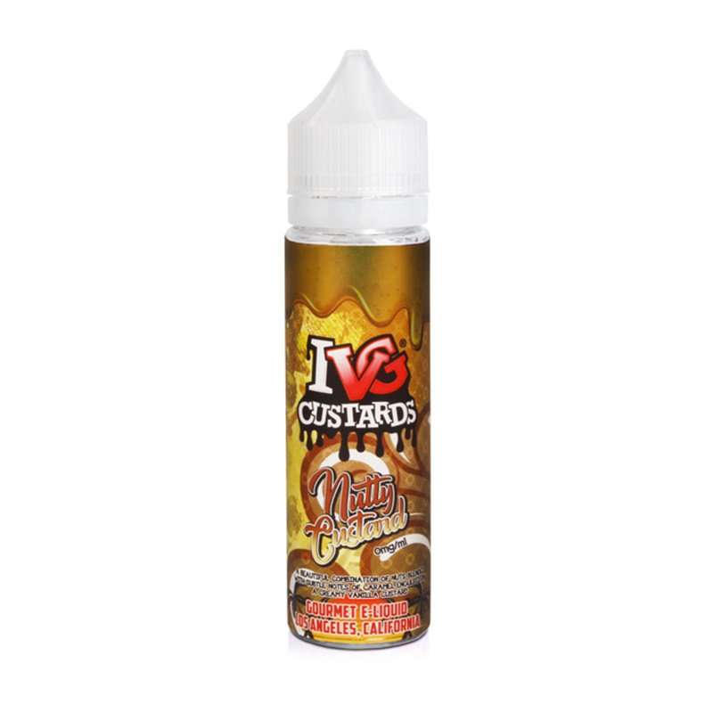 IVG Custards E Liquid - Nutty Custard - 50ml