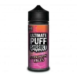 Ultimate Puff Sherbet E Liquid - Strawberry Laces - 100ml