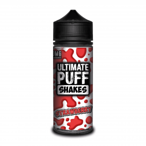 Ultimate Puff Shakes E Liquid - Strawberry - 100ml