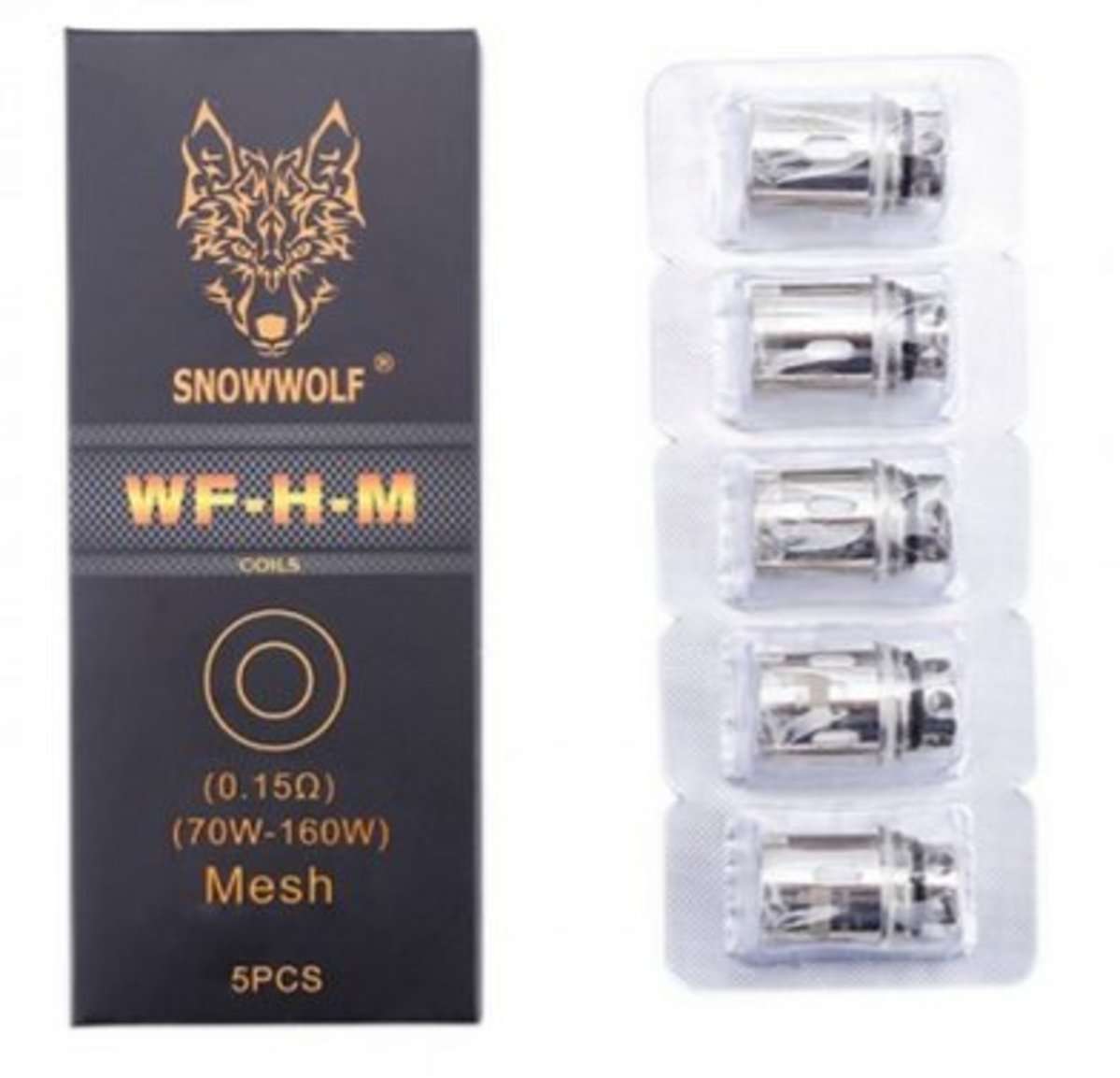  Snowwolf WF-H-M 0.15 Ohm Mesh Coils 