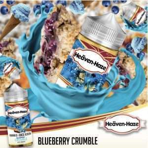 Heaven Haze E Liquid - Blueberry Crumble - 100ml
