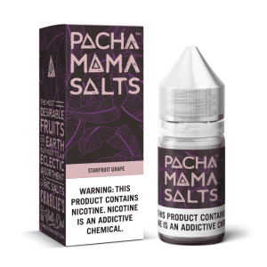 Starfruit Grape Nic Salt E liquid by Pacha Mama Salts 10ml